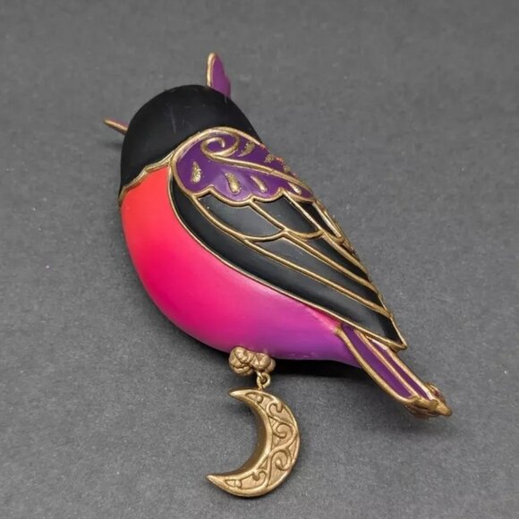 Hallmark Happy Owl Oween Crescent Moon Halloween Keepsake Ornament 2016 NIB Moon - Picture 6 of 6